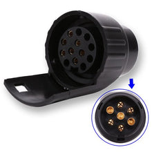 Carica l&#39;immagine nel visualizzatore di Gallery, Adattatore presa impermeabile, Gancio rimorchio caravan, 7 Pin maschio a... - Ilgrandebazar