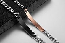 Carica l&#39;immagine nel visualizzatore di Gallery, His Queen Her King Set Coppia Bracciali per Lui e Lei - Ilgrandebazar