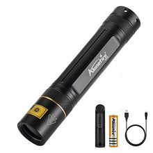 Carica l'immagine nel visualizzatore di Gallery, Alonefire SV003 3W 365nm Professionale Torcia UV LED Ricaricabile Potente...