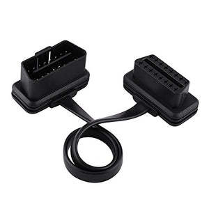 Cavo di prolunga OBD2 a 16 pin, adattatore per auto a 16 pin maschio a 30cm - Ilgrandebazar