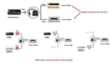Carica l'immagine nel visualizzatore di Gallery, DAXGD Adattatore per cavo audio fibra ottica Toslink digitale, splitter...