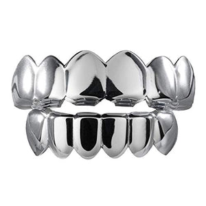 Joker Grillz Suicide Squad 24k placcato in oro bianco per bocca e... - Ilgrandebazar