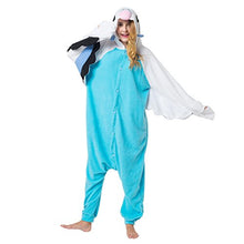 Carica l'immagine nel visualizzatore di Gallery, Katara- Tuta Costume Animale Altezza corporea 145-155cm (S), Pappagallo Blu - Ilgrandebazar