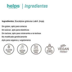 HELPS INFUSI - Infuso di eucalipto nelle foglie. Balsamico, espettorante e...