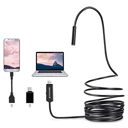 Depstech Endoscopio USB Semirigido Telecamera di Controllo 50HD - Ilgrandebazar