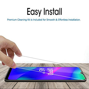 Ferilinso Vetro Temperato per Oppo A5 2020/ A9 2020 Pellicola 3 pcs