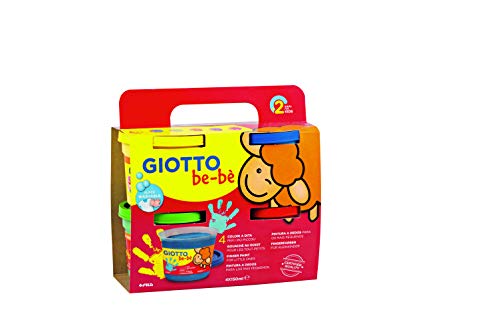 Colori a Dita Giotto Bebè (4 x 150 ml) - Ilgrandebazar