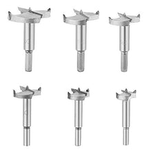 Carica l&#39;immagine nel visualizzatore di Gallery, 6pcs Punte Forstner per Legno, Diametro 30/35/40/45/50/60mm,Utensili...