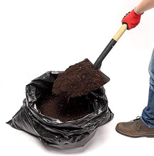 Carica l'immagine nel visualizzatore di Gallery, Relevo Grandi Sacchi Neri Resistenti, Robusti Sacchi per Immondizia Fino a 100 kg di Peso, 100% Riciclati, Sacchi per Macerie Ecologici e Impermeabili, Capacitá 150L