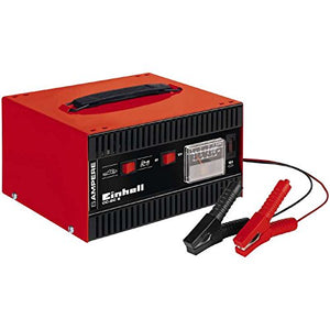 Einhell CC-BC 8 Caricabatteria, Amperometro Integrato, Rosso, Nero - Ilgrandebazar
