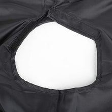 Carica l'immagine nel visualizzatore di Gallery, TRIXES Mantellina Parrucchiere Nera a Tutta Lunghezza Unisex barbieri Nero