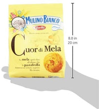 Carica l&#39;immagine nel visualizzatore di Gallery, Mulino Bianco Biscotti Frollini Cuor di Mela, Colazione Ricca di Gusto, Senza Olio di Palma, 300 g