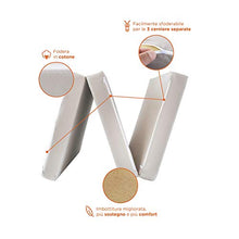 Carica l&#39;immagine nel visualizzatore di Gallery, Materassino da Viaggio per Lettino Bambini Premium, 100% Cotone Sfoderabile... - Ilgrandebazar