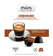 Carica l&#39;immagine nel visualizzatore di Gallery, Must Espresso Italiano 96 Capsule Compatibili Dolce Gusto Cremoso - 6...