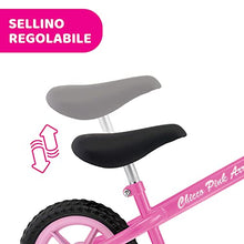 Carica l&#39;immagine nel visualizzatore di Gallery, Chicco Pink Arrow Bicicletta Senza Pedali, Bici Senza Pedali Balance Bike per l&#39;Equilibrio, con Manubrio e Sellino Regolabili, Max 25 Kg, Rosa, Giochi Bambini 2-5 Anni
