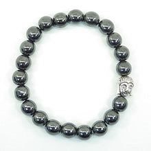 Carica l&#39;immagine nel visualizzatore di Gallery, Zen braccialetto etnico Thurcolas con perle ematite e perline Buddha... - Ilgrandebazar