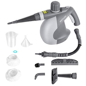 MVPOWER Pulitore a Vapore Portatile, Pulitori a Multiuso 350ml,...