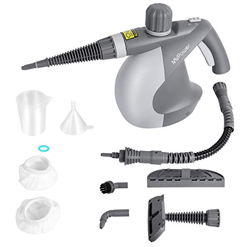 MVPOWER Pulitore a Vapore Portatile, Pulitori a Multiuso 350ml,...