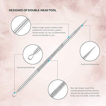 Carica l&#39;immagine nel visualizzatore di Gallery, Pinza Rimozione Punti Neri Naso Leva Comedoni IZUKU [GARANZIE A VITA] argento