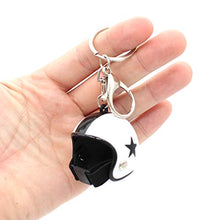 Carica l'immagine nel visualizzatore di Gallery, VmG-Store - Portachiavi Stile retrò con Chiusura Funzionale, Bianco bianco