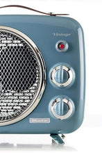 Carica l'immagine nel visualizzatore di Gallery, Ariete 808, Termoventilatore Vintage, Freddo e Caldo, Termostato regolabile, Maniglia per facile trasporto, 2000 W, Celeste