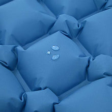 Carica l&#39;immagine nel visualizzatore di Gallery, Semoo Materassino Gonfiabile da Campeggio Ultraleggero, Pad Blu Con Almohada