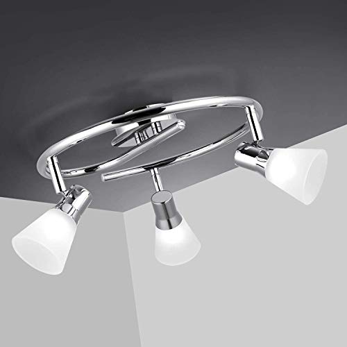 Albrillo Faretti LED da Soffitto Orientabili - 3 Lampadine G9 5 3 faretti
