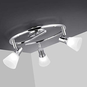 Albrillo Faretti LED da Soffitto Orientabili - 3 Lampadine G9 5 3 faretti