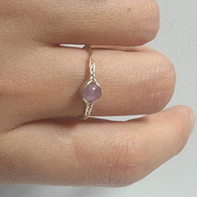 Carica l&#39;immagine nel visualizzatore di Gallery, 21 1/2 Anello in Argento Sterling 925 con Ametista Naturale Fatto a Mano... - Ilgrandebazar