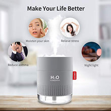 Carica l'immagine nel visualizzatore di Gallery, SmartDevil Umidificatore,Mini Umidificatore a Ultrasuoni,Auto Grigio