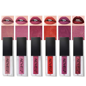 Rossetti 6 Pcs Matte Rossetto Lunga Durata Impermeabile Liquid Lipstick Make... - Ilgrandebazar