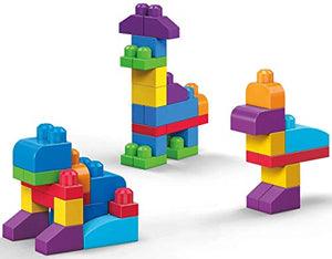 MEGA bloks Sacca Ecologica, 80 Pezzi, Blocchi da Costruzione, Giocattolo per... - Ilgrandebazar