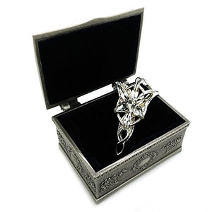 Pall Ion Collana Argento Stella del vespro Il Signore degli Arwen-necklace - Ilgrandebazar