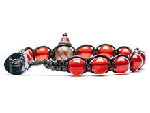 Carica l&#39;immagine nel visualizzatore di Gallery, TAMASHII Bracciale Tibetano in Agata Rosso Passione BHS900-124 MainApps - Ilgrandebazar