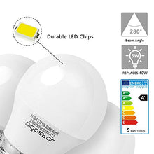 Carica l&#39;immagine nel visualizzatore di Gallery, Lampadine LED G45 E27 5 W (Sostituisce 35 W), Luce 5W Calda 10 Pezzi