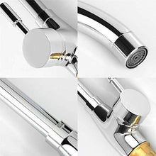 Carica l'immagine nel visualizzatore di Gallery, GAVAER Rubinetto per Cucina, Girevole a 360°Miscelatore Cucina e G001-cromo