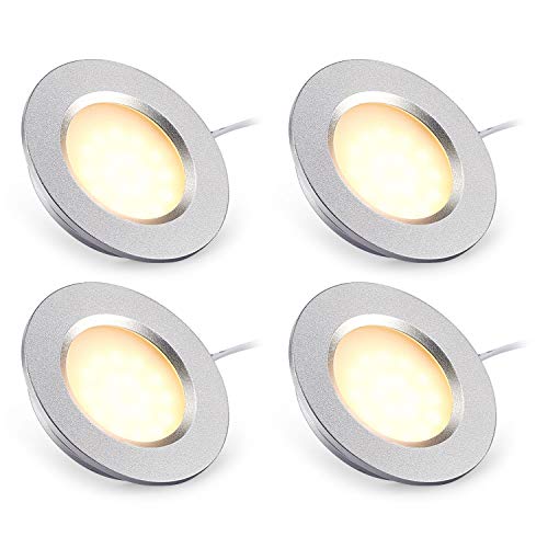 Kohree 4 x Faretti LED da Incasso 12V 3w 3000K Dimmerabile per Cartongesso... - Ilgrandebazar