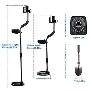 Amzdeal Metal Detector - Rilevatore di Metalli con Rilevamento - Ilgrandebazar