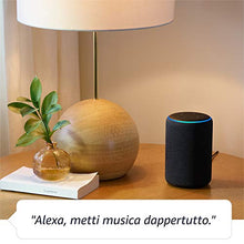 Carica l&#39;immagine nel visualizzatore di Gallery, Amazon Echo (3ª generazione) - Altoparlante intelligente Tessuto antracite