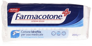 Farmacotone Cotone Idrofilo per Uso Medicale - 200 gr - Ilgrandebazar