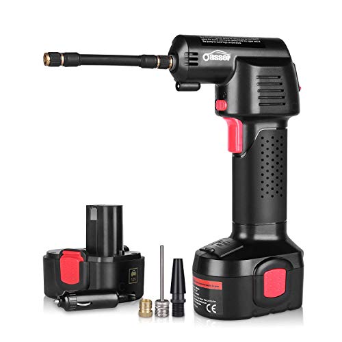 Compressore Aria Portatile Auto, Oasser Pompa Elettrica Ricaricabile con... - Ilgrandebazar