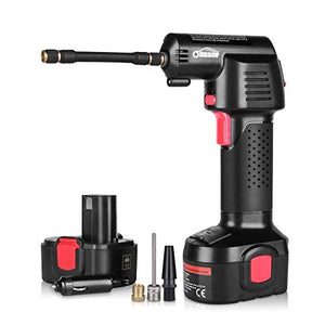 Compressore Aria Portatile Auto, Oasser Pompa Elettrica Ricaricabile con... - Ilgrandebazar