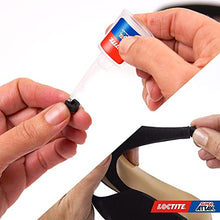 Carica l'immagine nel visualizzatore di Gallery, Loctite Super Attak Precision, Colla liquida trasparente con beccuccio extra lungo, Colla forte istantanea, Colla per plastica e molti altri materiali per applicazioni precise, 1x5g