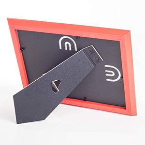 Cornici Rossa per Foto in Legno 13x18 con la Scritta"Mamma TVB" e Decorata... - Ilgrandebazar