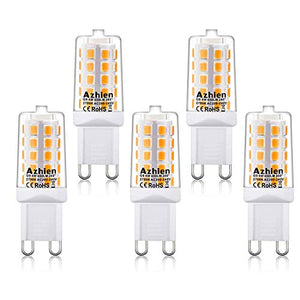 Lampade LED G9 4W, Azhien Bianche Not Dimmerabile 2700k