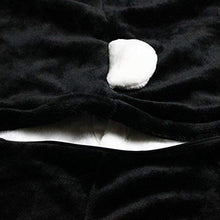 Carica l&#39;immagine nel visualizzatore di Gallery, Mescara Pigiama Panda Cosplay Intero Unisex XL per alto 178-188 cm, Nero - Ilgrandebazar