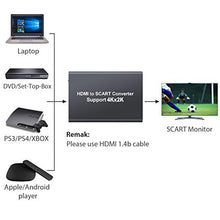 Carica l&#39;immagine nel visualizzatore di Gallery, Proster 4K Convertitore HDMI a SCART 2160P Adattatore Entrata Uscita...