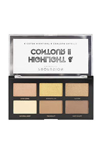 Profusion Cosmetics Tavolozza Di Trucco Mini Artistry Evidenzia e Contorno... - Ilgrandebazar