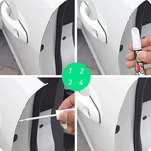 Fansport Penna di Vernice Pennarello rimozione White