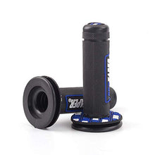 Carica l&#39;immagine nel visualizzatore di Gallery, MotoCircuirPartes PT-008 Moto manopole per manubrio in gomma blu